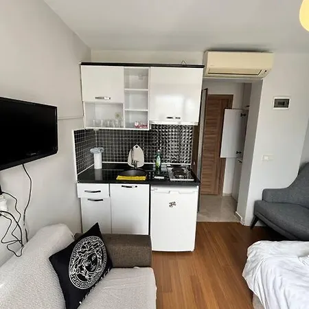 Sunny Terrace Retreat Near Taksim Square アパート *